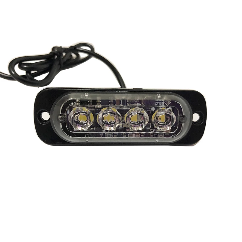 Factory 12-24v Bar Flash Car Warning Amber Bars Slim Red And Blue Roof Top Truck Lights Module Working Strobe Led Light