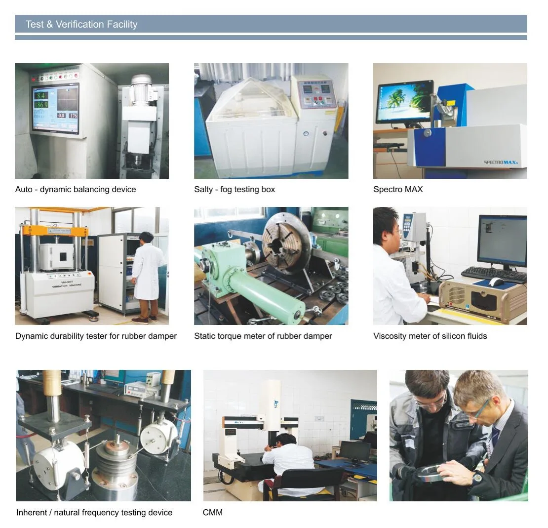 Manufacturer 13470-0h010 13470-0h010 Car Accessories Torsional Vibration Damper Crankshaft Pulley for Toyota