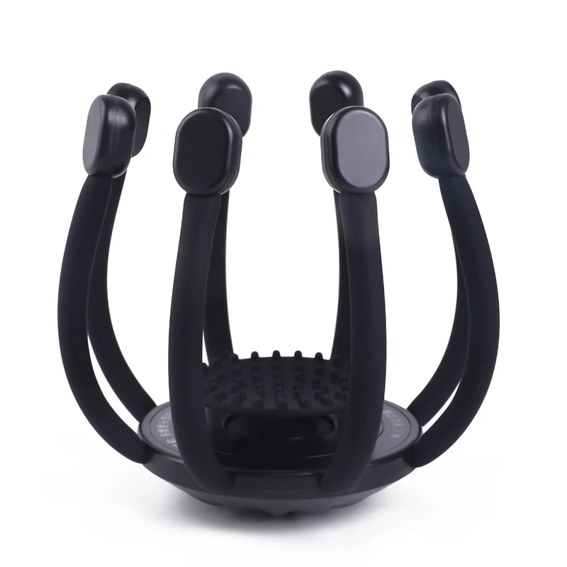 New Arrival Wireless Electric Relax Scalp Massager Fatigue Relief Portable Octopus Head Massager Relax Scalp Massage Machine