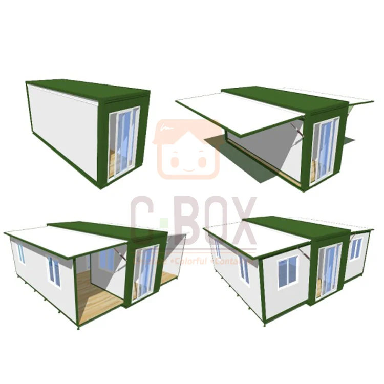 Cheap 20 40 Ft Luxury Modular House  Other Construction & Real Estate Homes Expandable Prefab-Houses-China In Indonesia