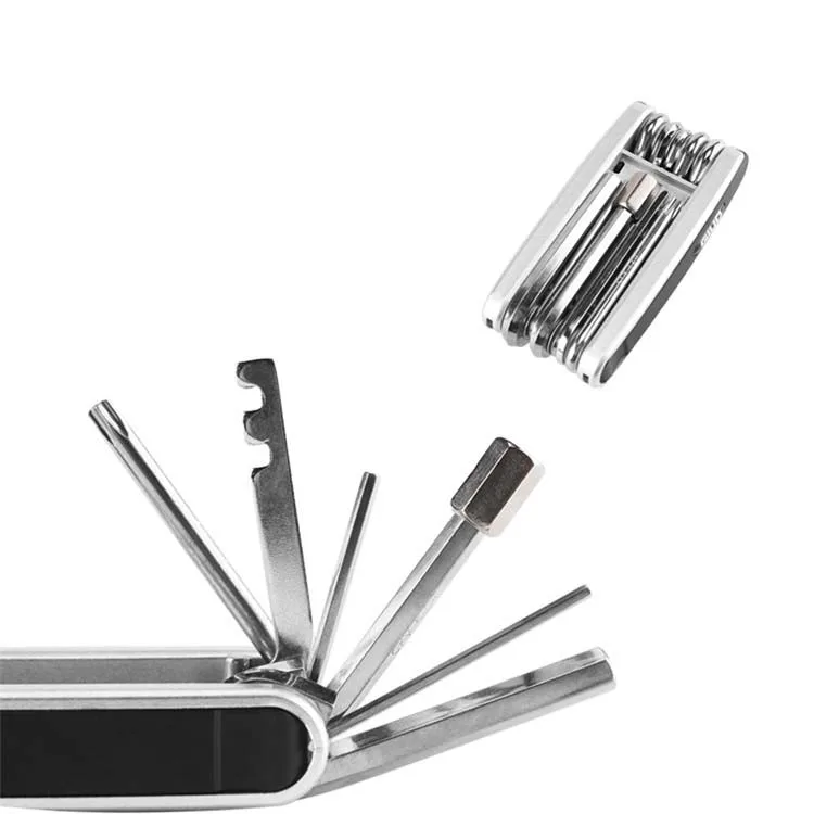 2019 Best Pocket Bicycle Multi Tools with Screwdriver Kit Camp Pocket Wrench