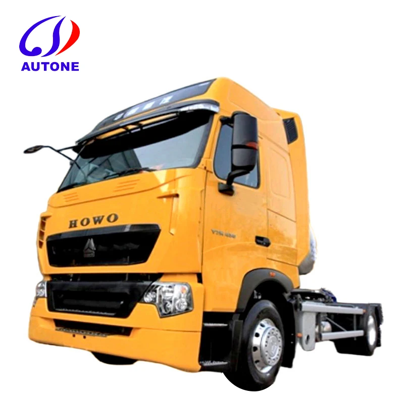 HOWO CNG LNG 25 Ton 430hp Best Quality 10 Tires Sinotruk  Tractor Truck For Sale