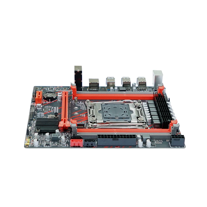 Материнская плата для настольных ПК HM55 набор микросхем каналов DDR3 Intel Xeon E5 LGA2011-3 процессор материнская