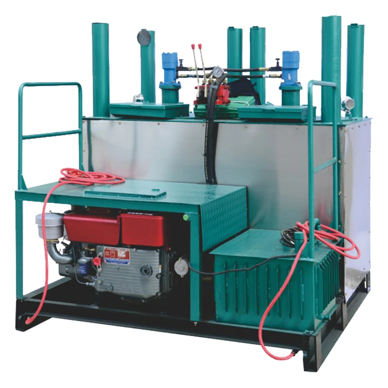 Pre heater Double Cylinders Hydraulic thermoplastic melting machine for road marking