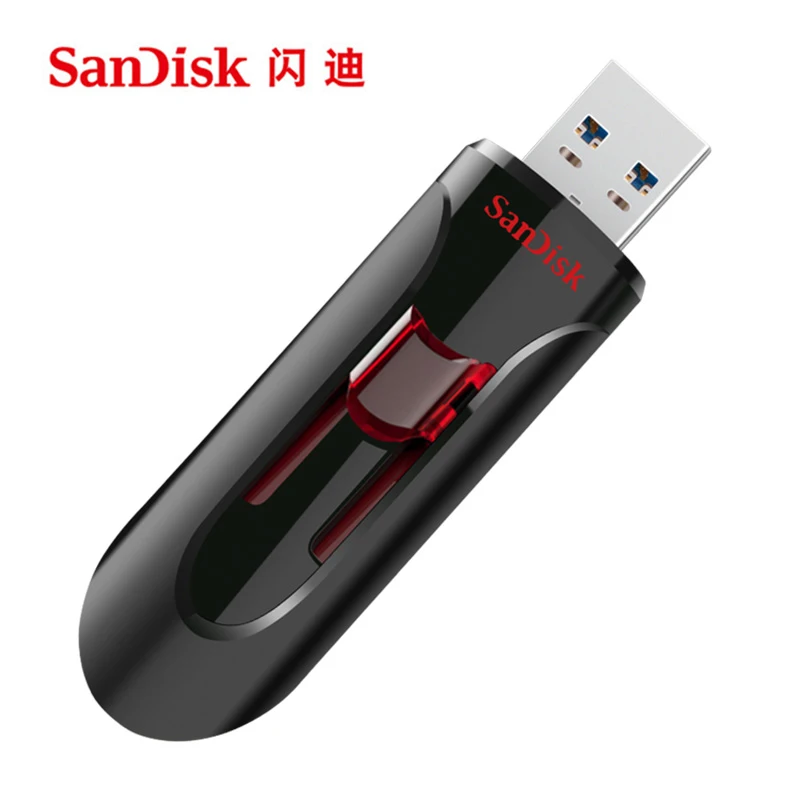 100% original SanDisk CZ600 USB Pen Drive 32GB 64GB 128GB USB 3.0 Encryption Flash Drive 16GB USB Memory Stick