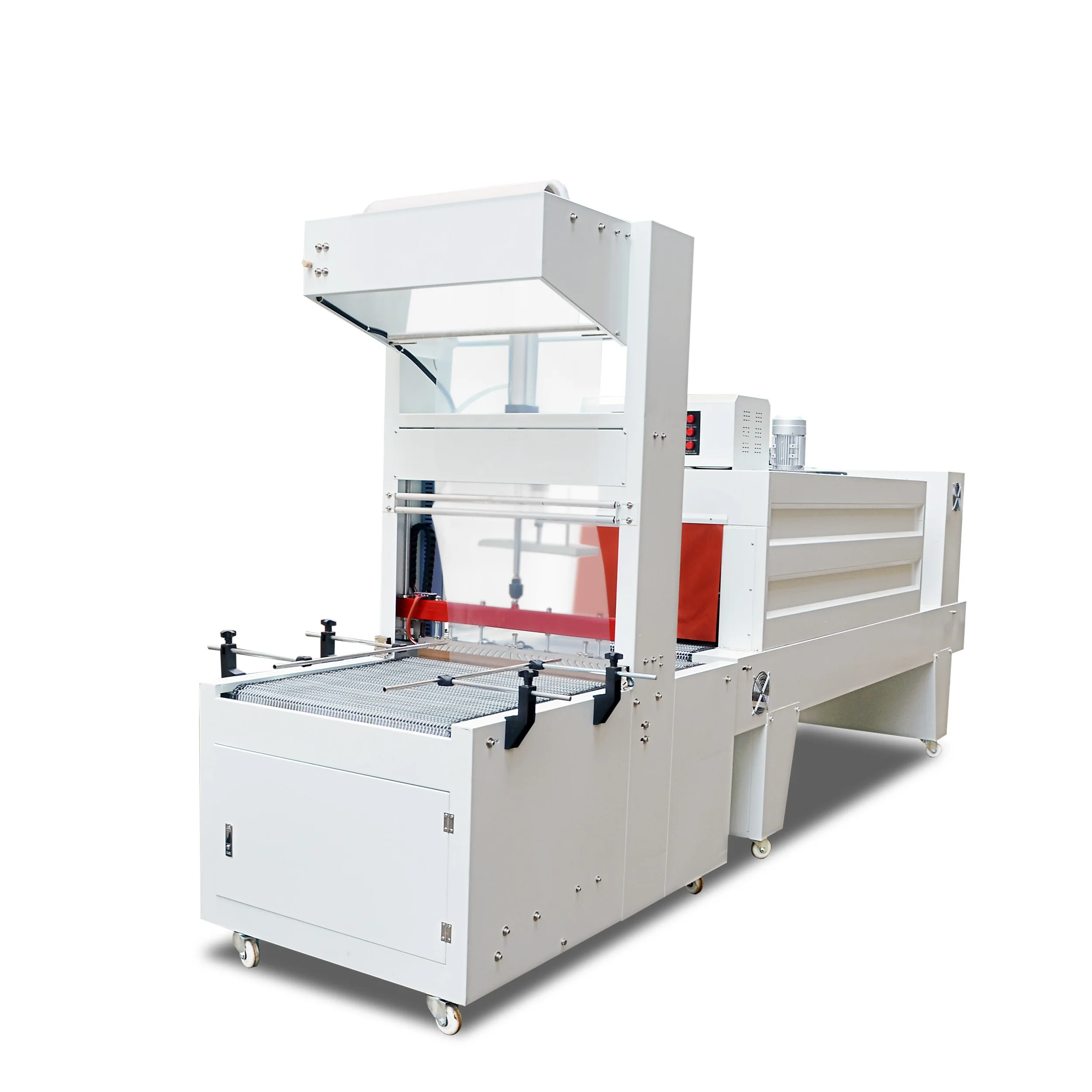 
Frontal feading auto sleeve sealing and shrinking machine 