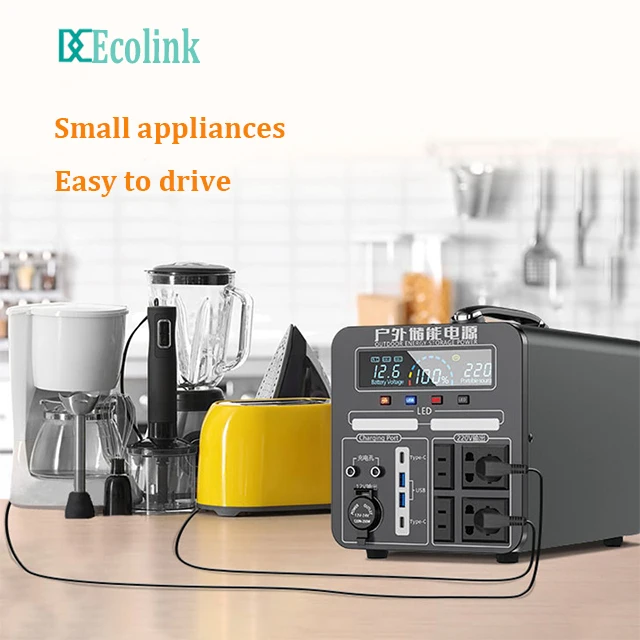 OEM 5000W 6000W Portable Pure Sine Wave AC/Solar Panel Rechargeable Power Station for Outdoor Camping and EV Charging