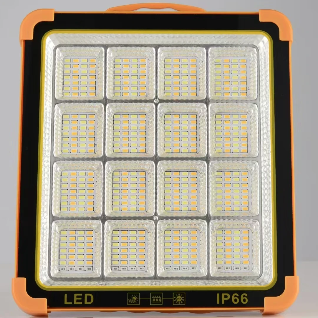 Solar outdoor portable lamp