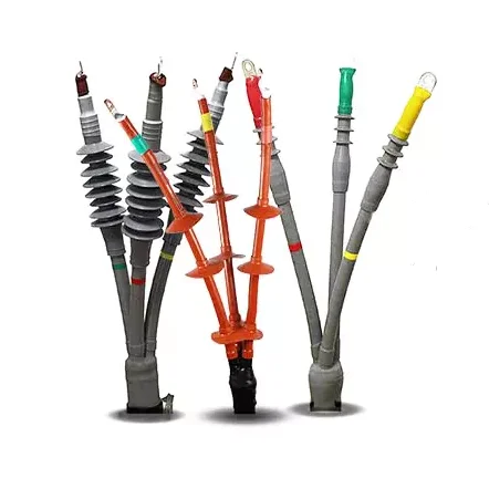 Multi-core cold shrinkage terminal