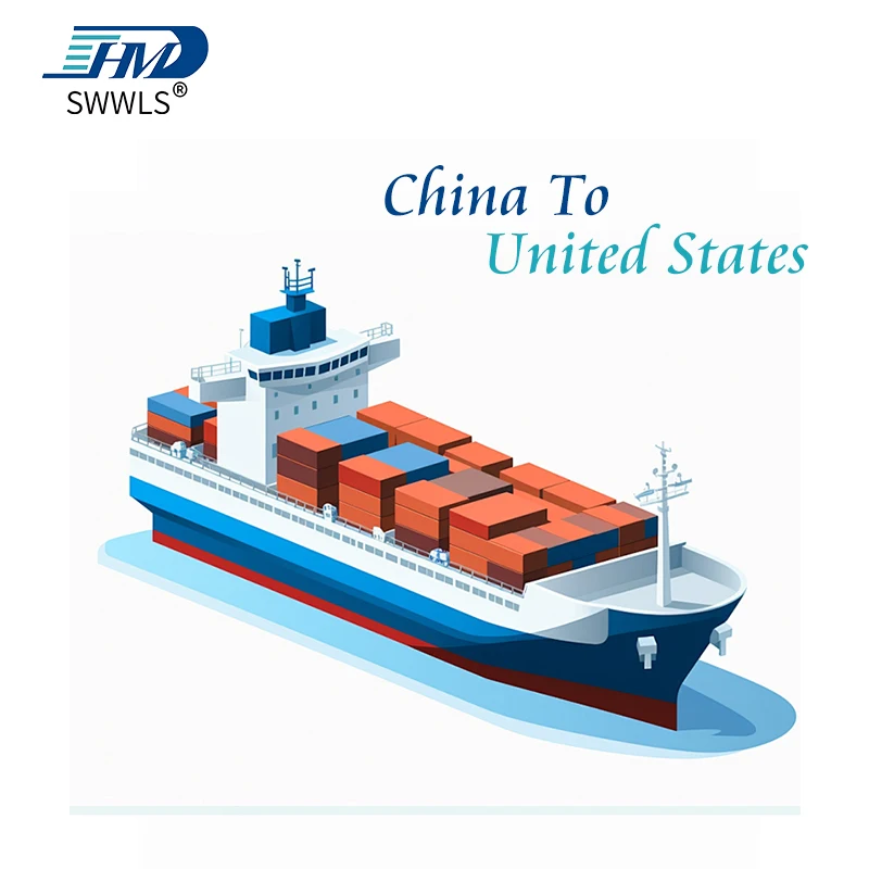 Swwls LCL sea freight from china to USA shipping agent