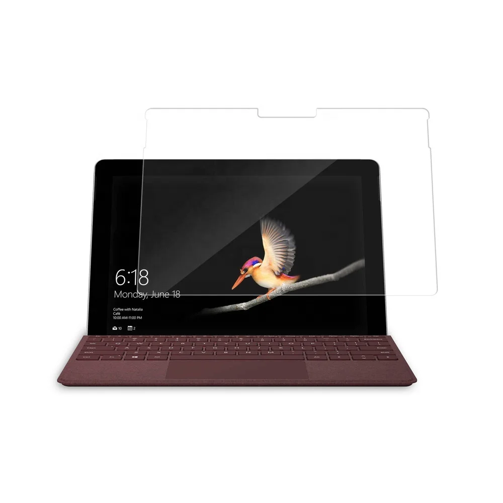 Высококачественное 2.5D 9H закаленное стекло для защиты экрана ноутбука Microsoft surface pro 8 7 6 5 4 X с быстрой