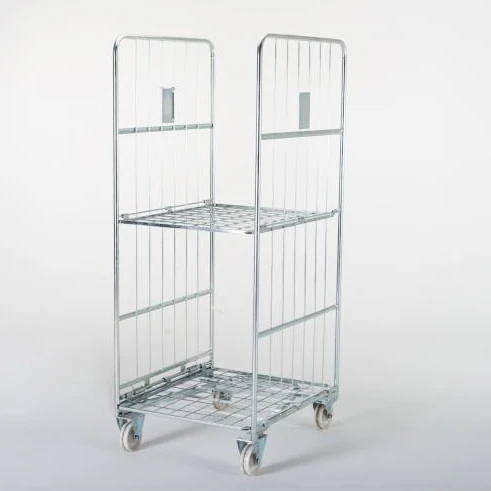 OEM Roll Cage Trolley Transport Roller Trolley Metal Trolley Cart
