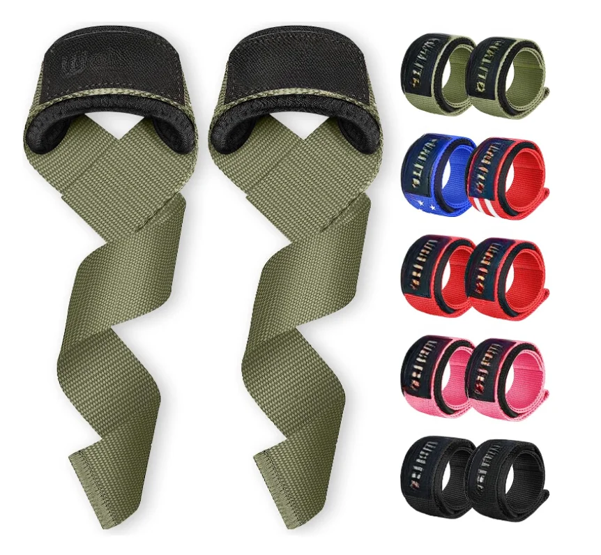 Figure And Lifting String Sports Bra Lifting Wrist Straps And Support Anti Slip For Weightlifting Fitness