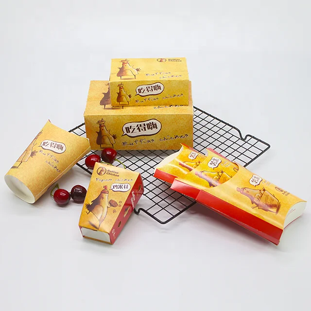 LOKYO full set snacks takeout packaging french frieschicken nuggets hamburger fast food packaging