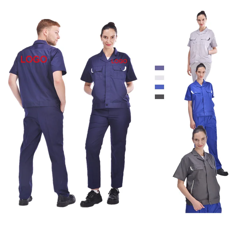 Manufacture Navy Blue Working Uniform