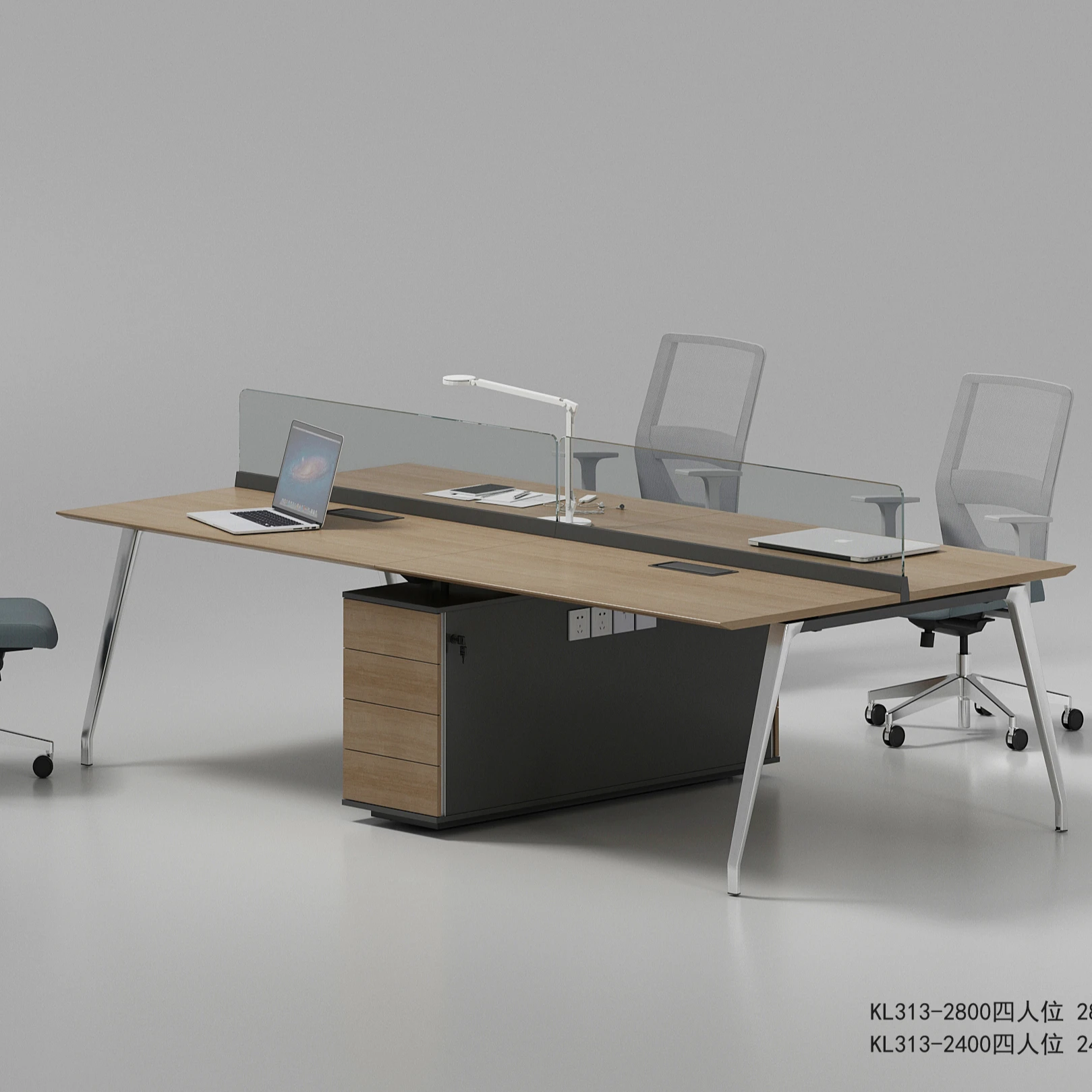 
China Manufacturer high quality office staff desk open modular workstation 4 seater office desk 