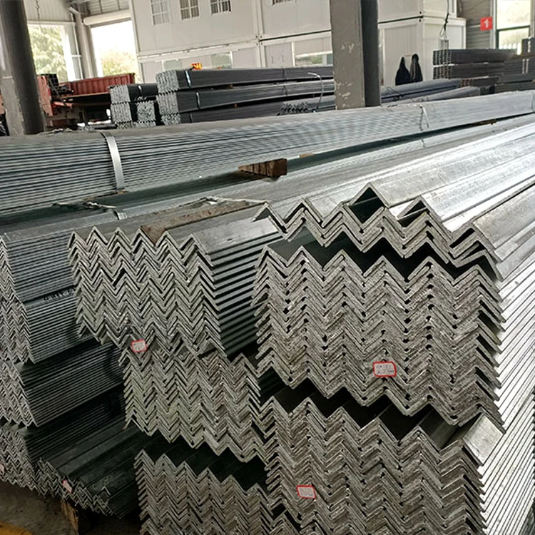 ASTM a36 a53 Q235 Q345 Angle steel carbon equal angle steel galvanized iron L shape mild steel angle bar