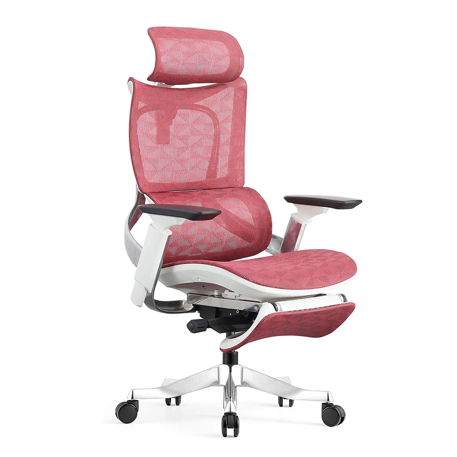 Factory  BIFMA Standard Competitive price full mesh office chair office ergonomic with height adjustable big lumbar support