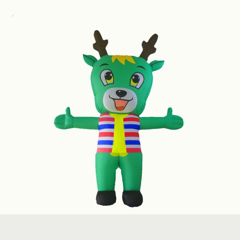 Inflatable characters customized animal advertising cartoon cartoon walking inflatable dog cattle doll custom