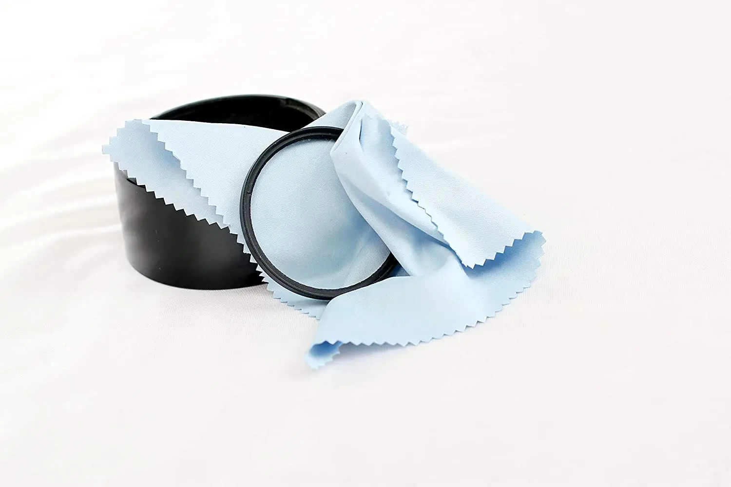 Hot sale In stock multi color size premium microfiber eye glasses cleaning cloth