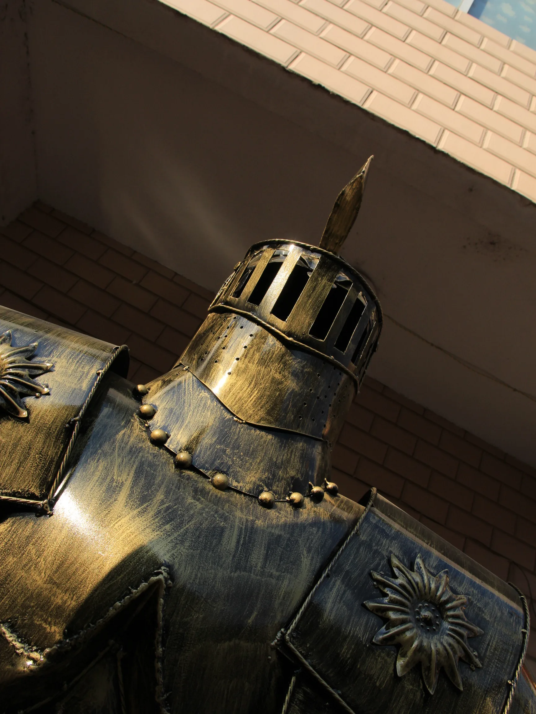 Knight Armour Statues Roman  Medieval Knight Armor Knights Roman Style Horse Bronze Sculpture
