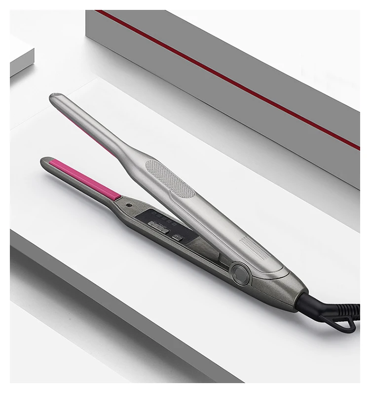 Hot Sales New Electric Automatic Pencil Flat Iron Small Beard Hair Straightener Dual-Purpose Splint Curler Vibrating Flat Iron