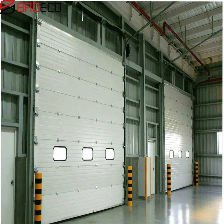 High Quality Automatic Sectional Industrial Vertical Door Steel Industrial Overhead Door