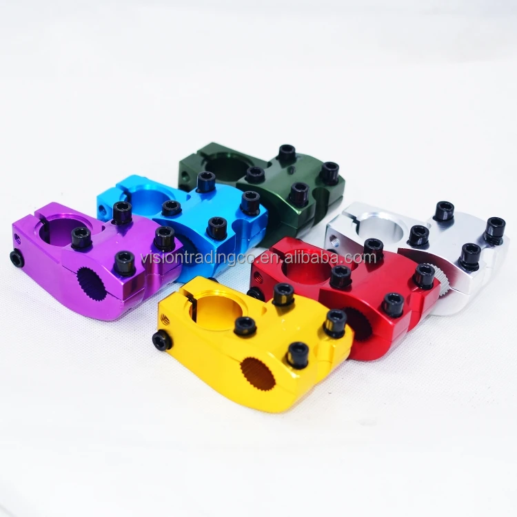 Unique design 6061 Aluminum 3D Forged BMX Bicycle Stems in various anodized colors