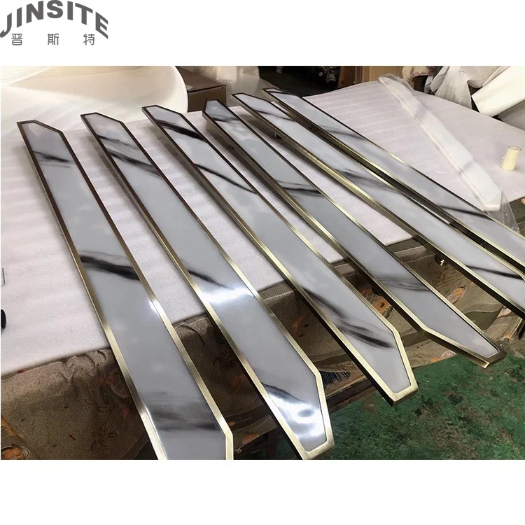 large vintage antique luxury aluminum black door pull  handle for wood door