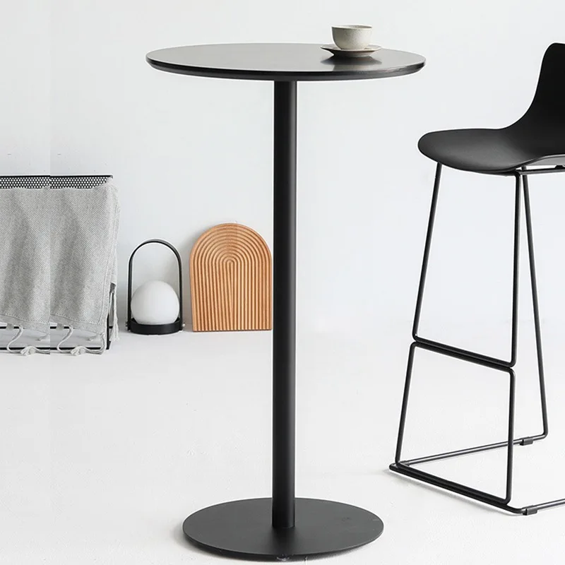 Modern round Square Wooden Bar Tables for Night Clubs Hotels and Malls