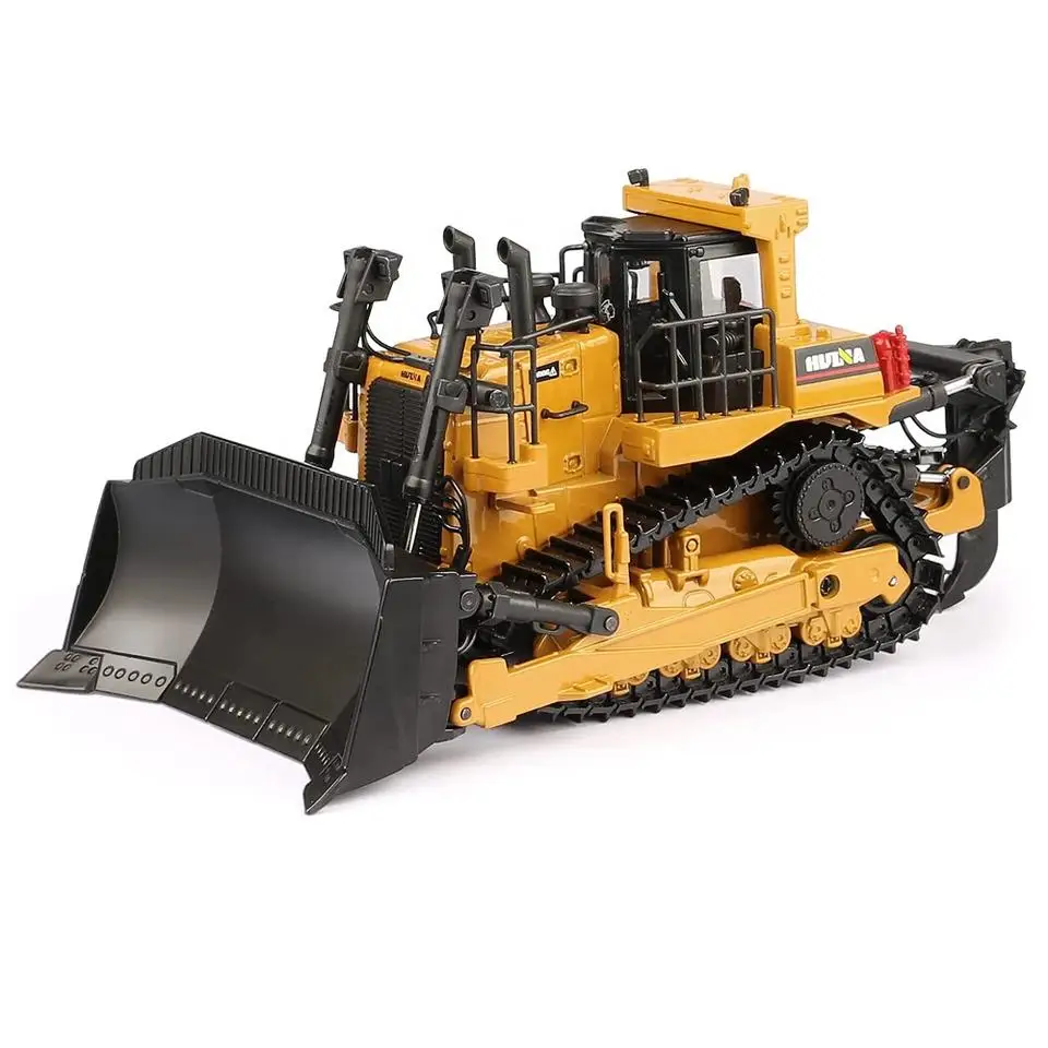 1700 1/50 Scale Diecast Bulldozer Model Alloy Construction Vehicle Toy For Children Gifts