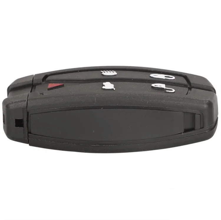 5 button Car Remote Smart Key Case Fob Shell for Land Rover Freelander 2 Black Fortwo Key Holder Cover Car Styling