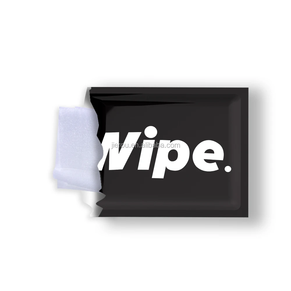 single package Wet wipes  with customized design