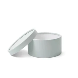 Все размеры оптом картонная консервированная роза Подарочная упаковка Пользовательский логотип розовая бумага роскошная круглая Цветочная шляпа Подарочная коробка с крышкой