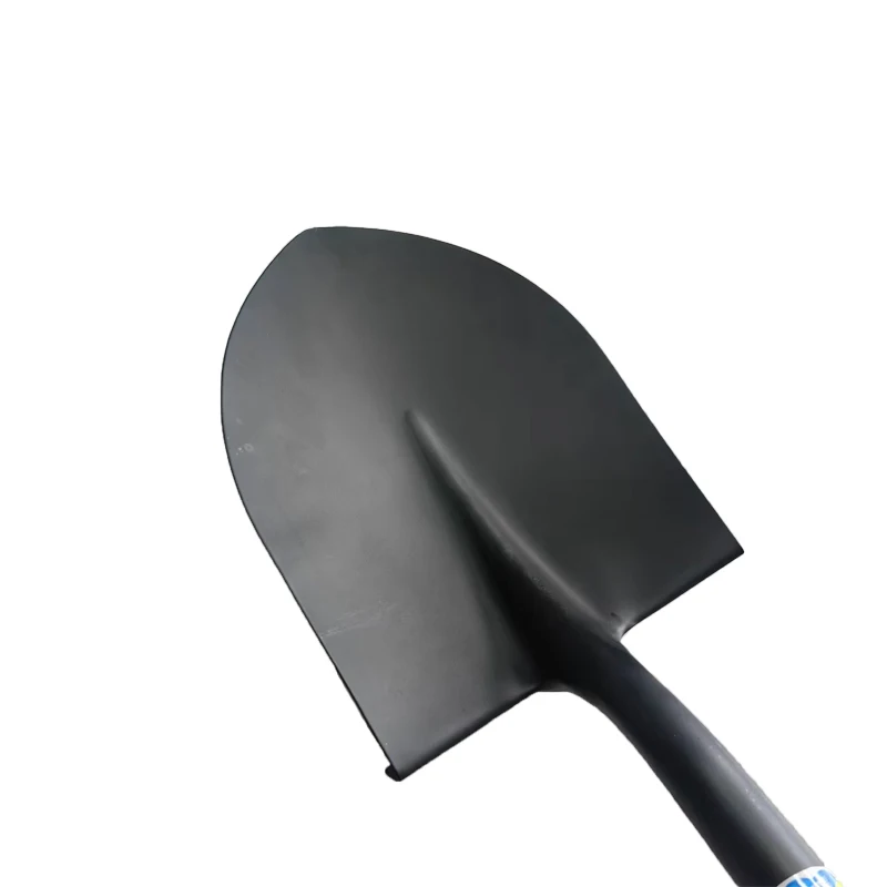 Shovel with plastic handle S518 point Shovel Farm shovel Type D plastic handshake