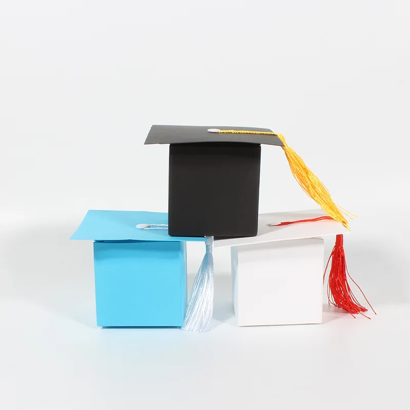 2024 New Design Candy Box Graduation Hat DIY Grad Cap Box Graduation Gifts for Students