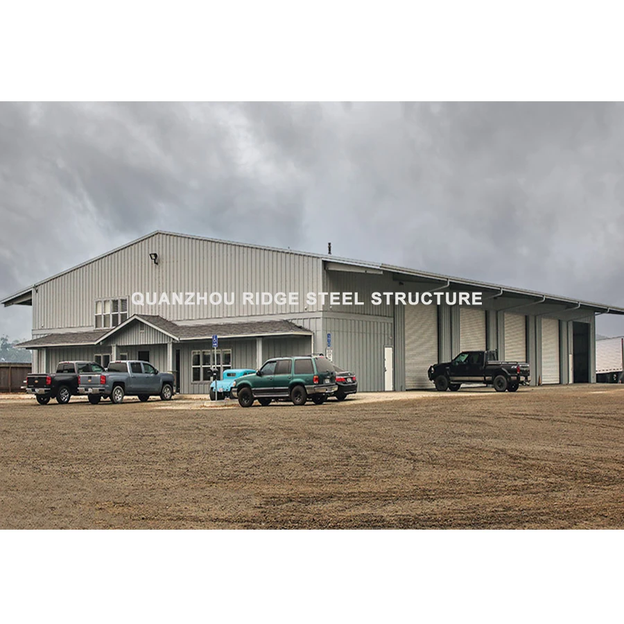 Steel Structure Metal Frame Prefab Hangar Shed Workshop Warehouse Building