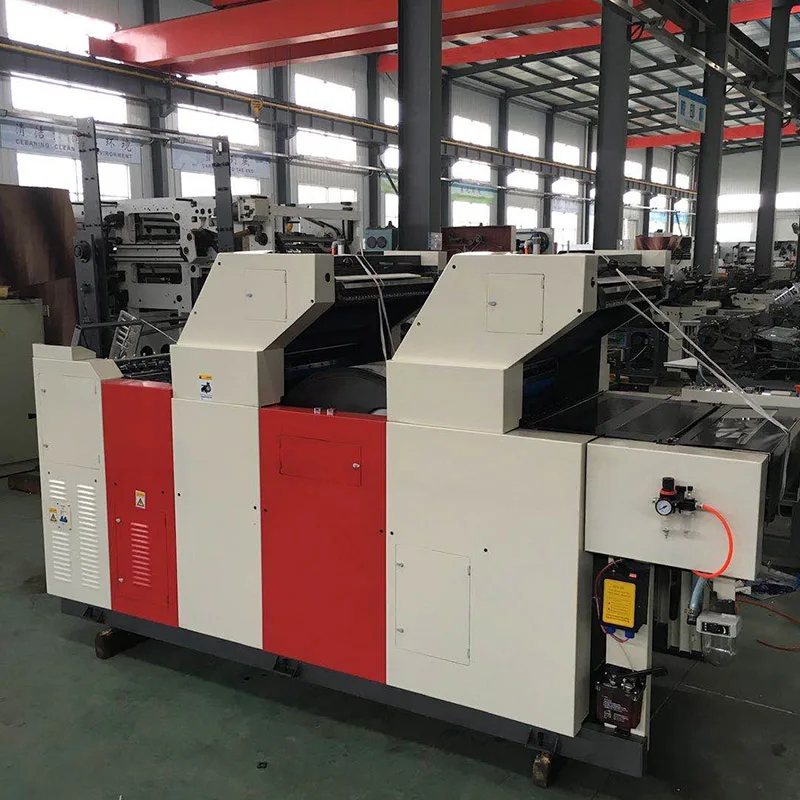 ZX-247II/256II Paper Printer Press 2 Color Offset Printing Machine Made In China