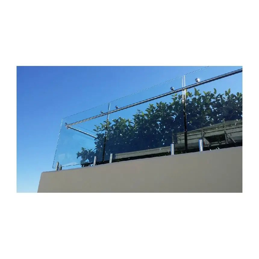 New Design Glass Spigot Railings for Balcony Swimming Pool Fence
