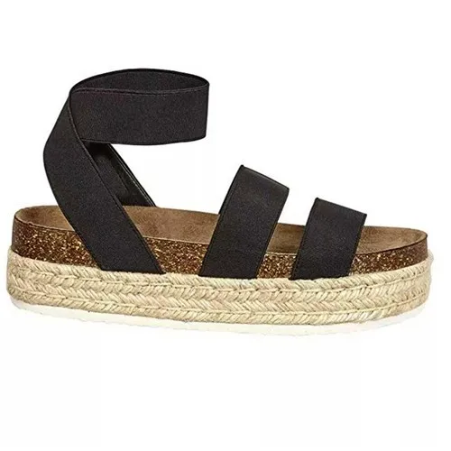 
summer spring 2021 outdoor fashion platform strappy wedges and sandals for women 
