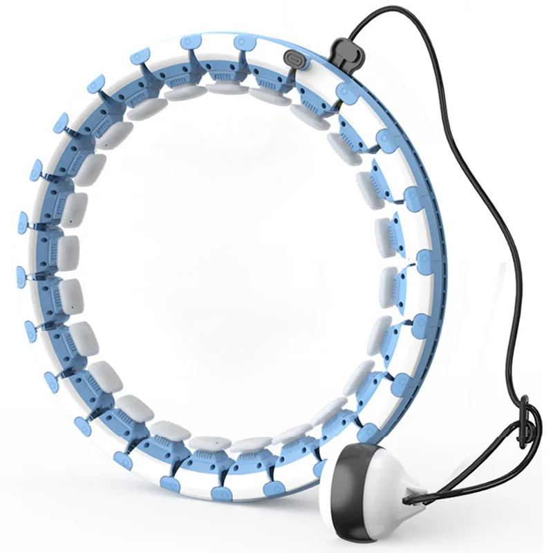 
New Smart Fitness Detachable Adjustable Loss Weight Hula Ring with Exercise Ball 