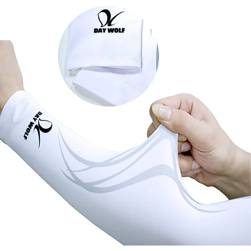 Custom Polyester Arm Sleeves UPF 50+ Sun Protection with Quick Dry and Breathable Features Cooling Effect Perfect Elasticity
