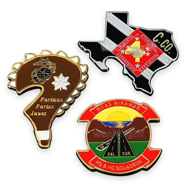 Производители на заказ, оптовая продажа, металл, золото, серебро, цветной дисплей, Памятная коллекция, антикварные ВОЕННЫЕ МОНЕТЫ