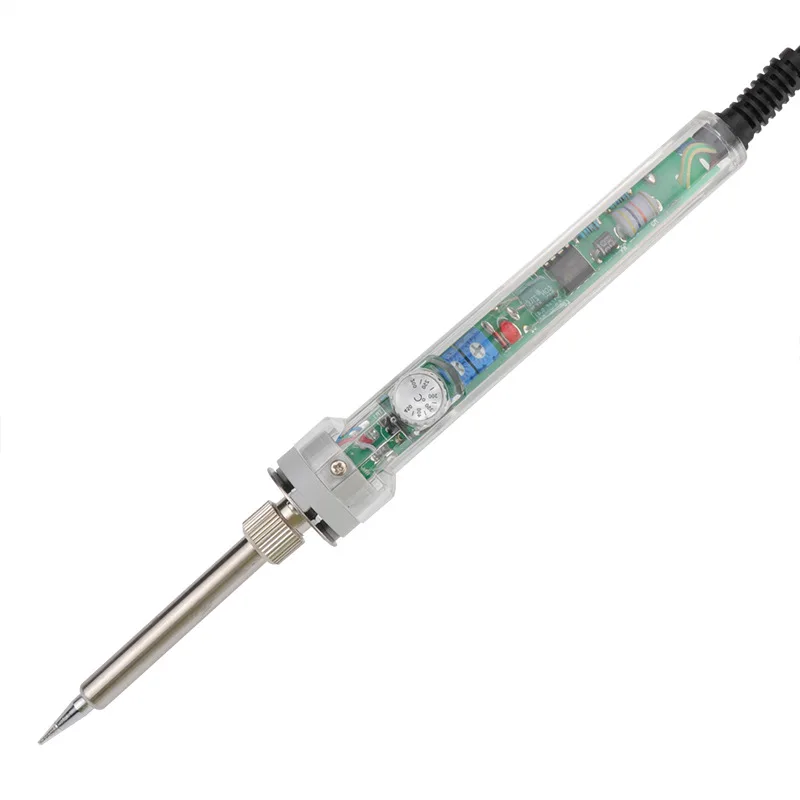 907 Thermostat electric soldering iron internal heated 60W Constant temperature soldering iron welding set