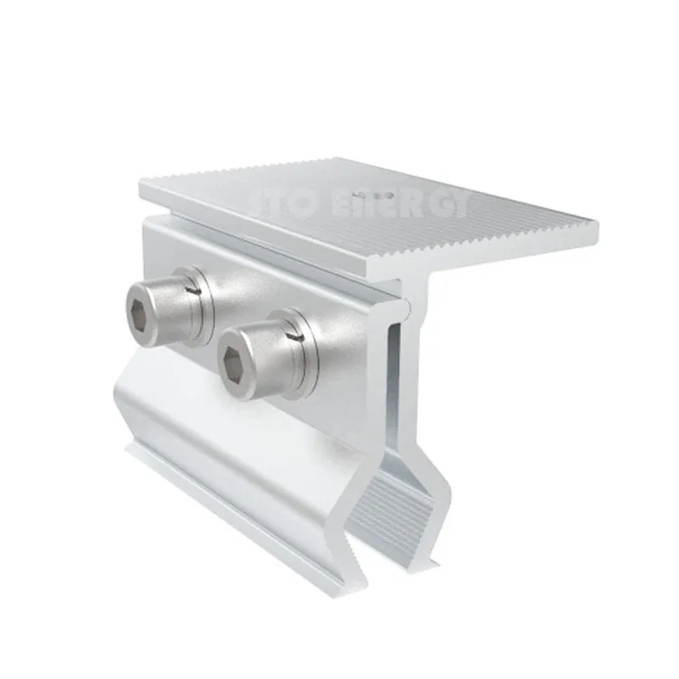 Professional Supplier Aluminum solar panel roof mount clip lock standing seam metal roof S5 U clamp metal roof clamps