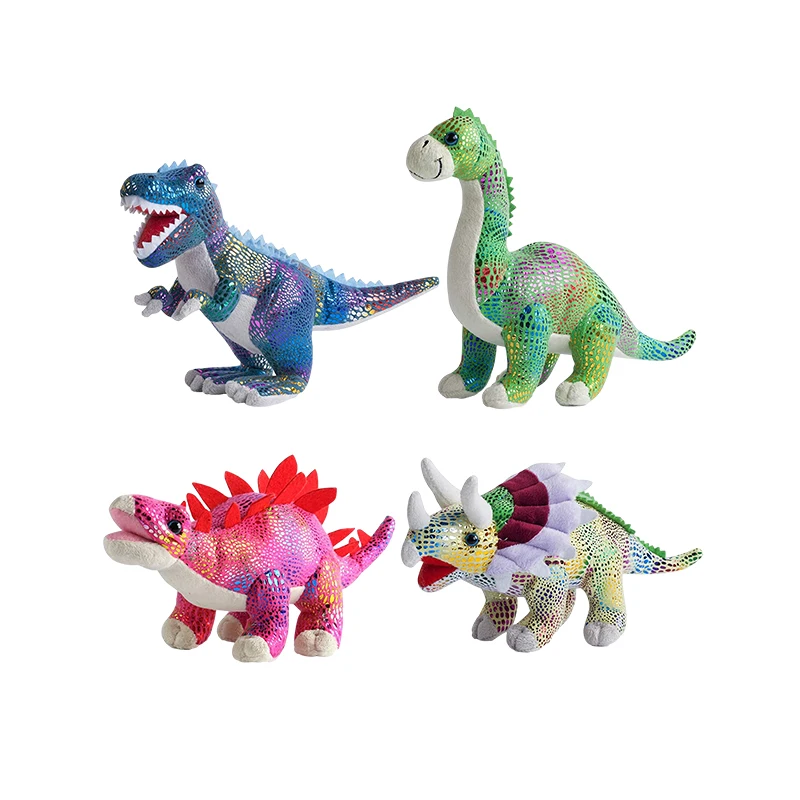 Amazon Hot Sale  Custom Stuffed Dragon Dinosaur Animal Plush Toy