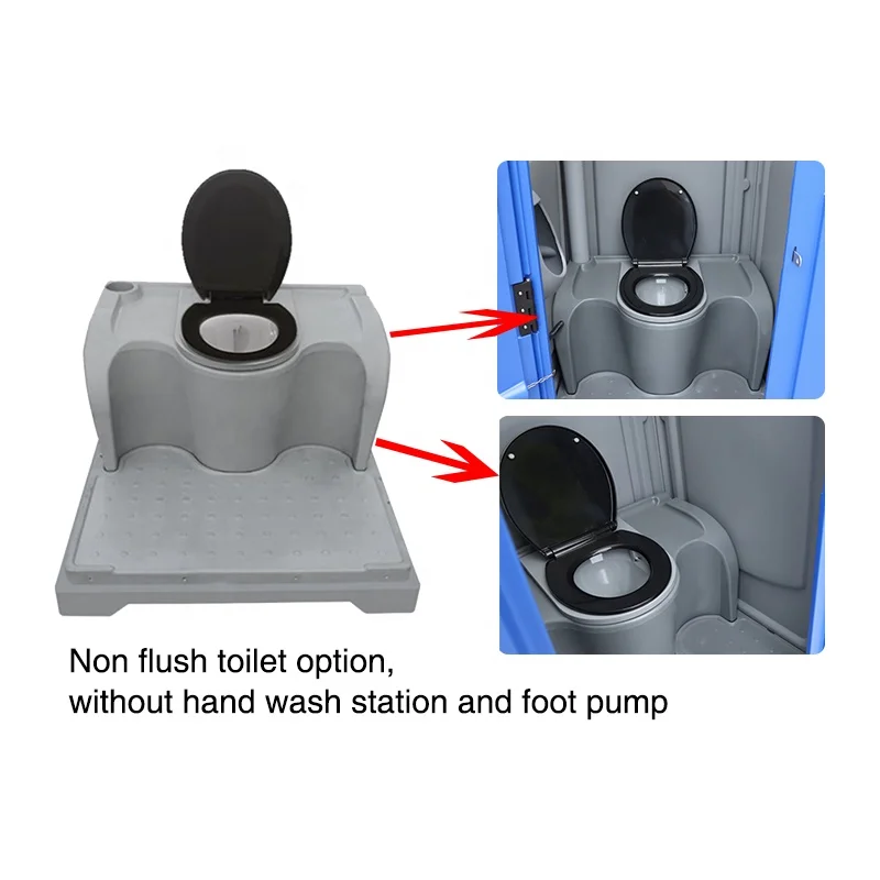 Toppla light weight restroom portable toilet porta potty outdoor toilet portable toilets south africa