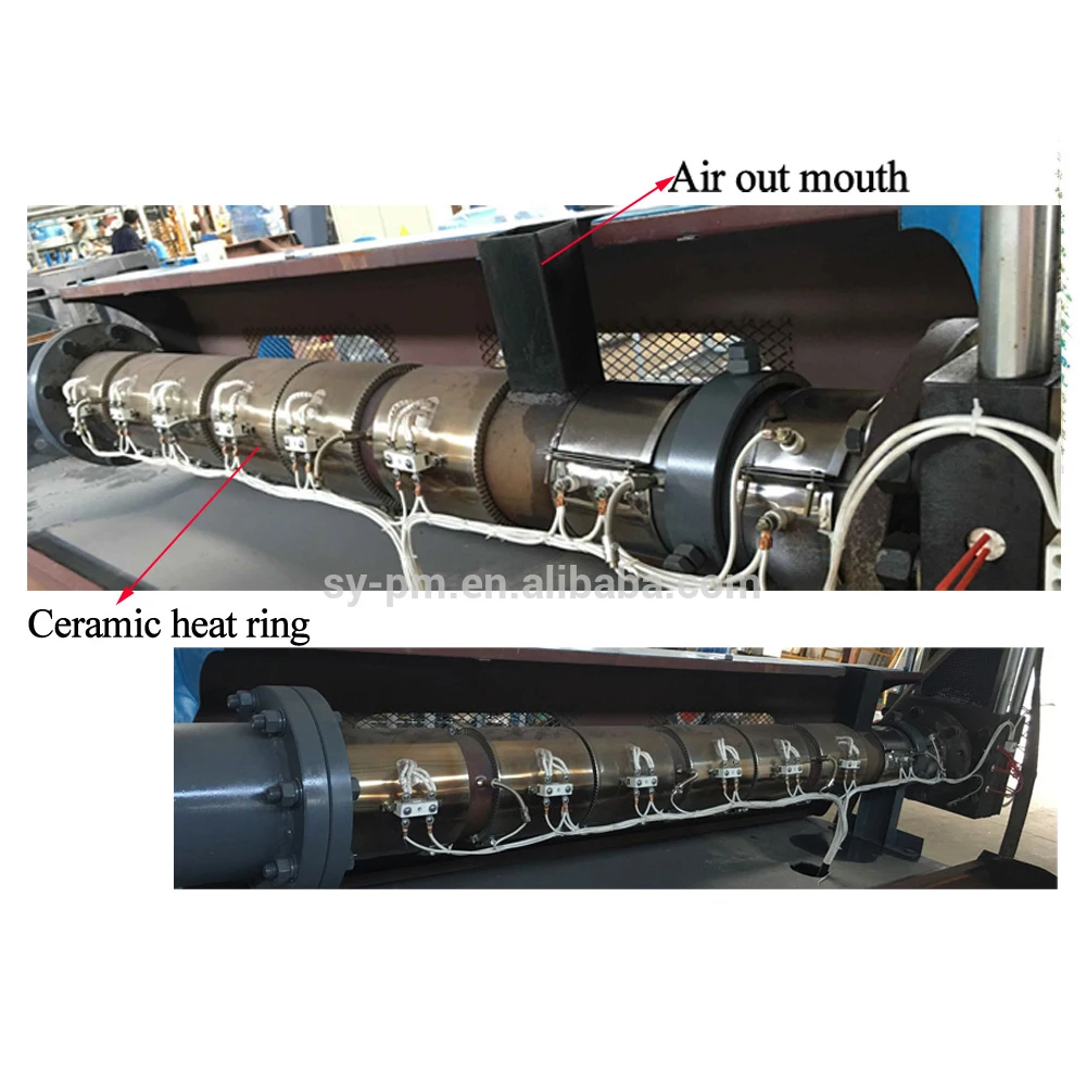 SJY-110 Sanyuan Brand double stage waste plastic recycling tunisia