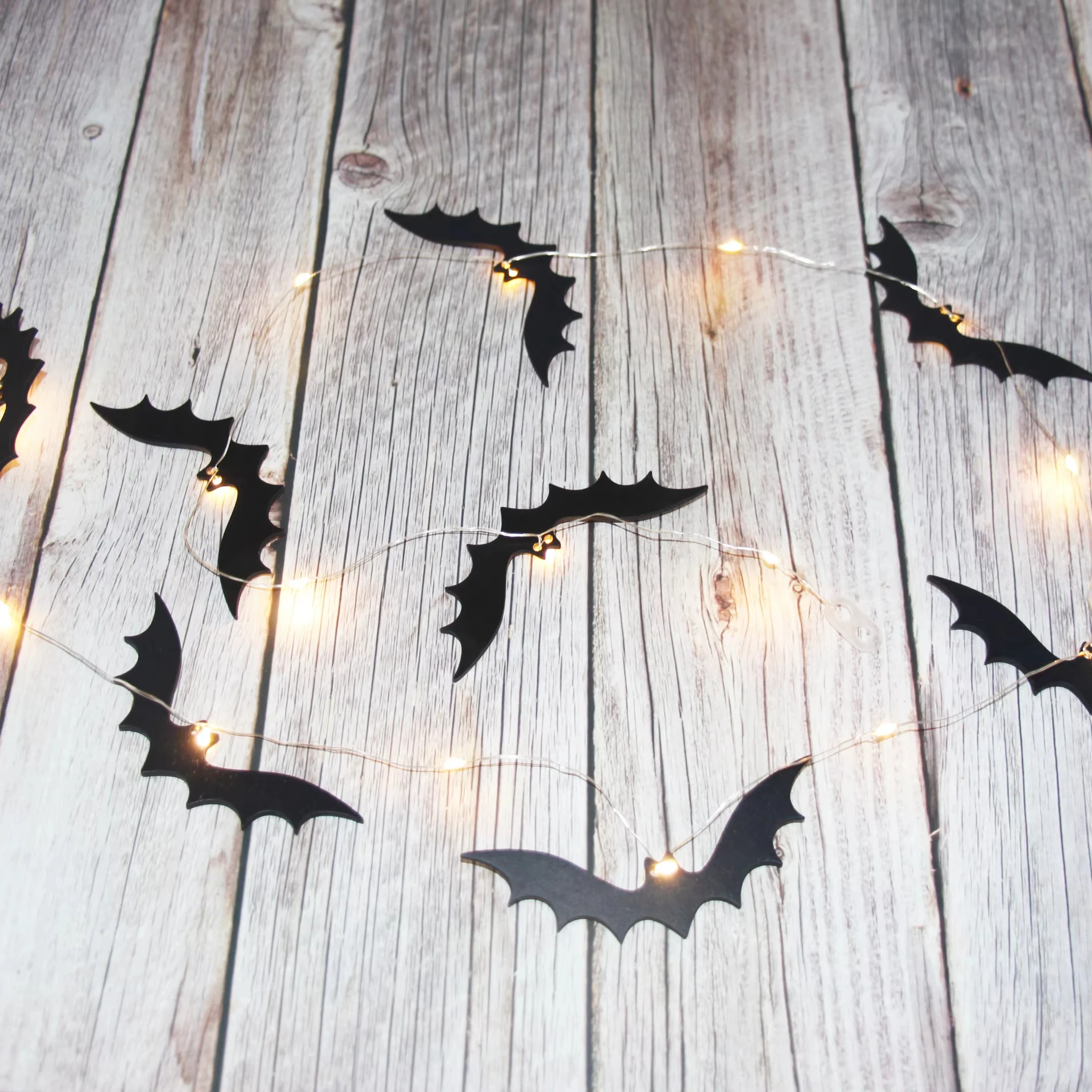 LED string light Bat light up Halloween light decoration