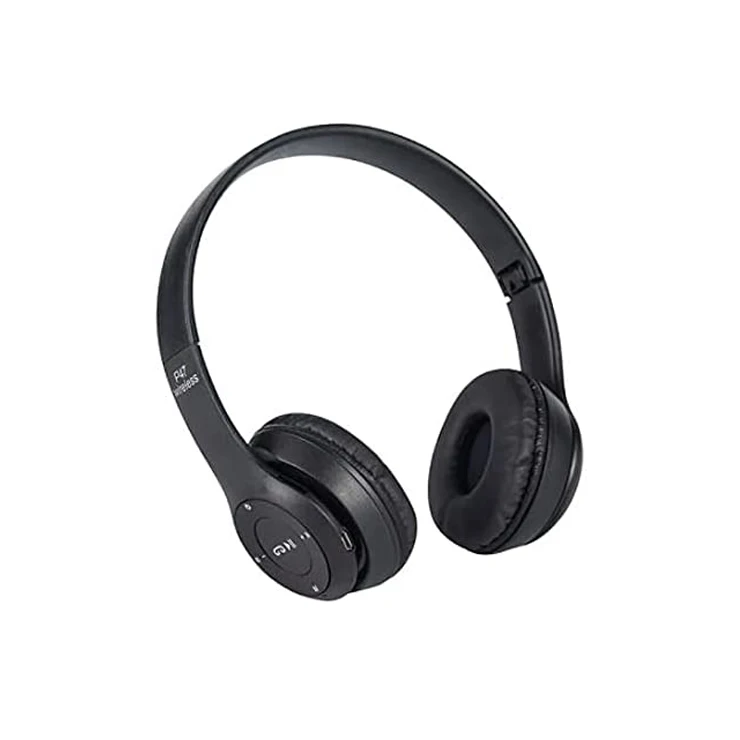 Wireless Music P47 Headphones For Pc Phone Tablet 2022 Led Light Up Cute Cat Ear Gaming Over Ear Earphones